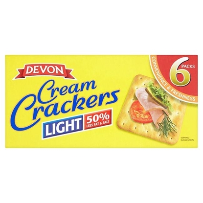 Picture of DEVON CREAM CRACKERS LIGHT